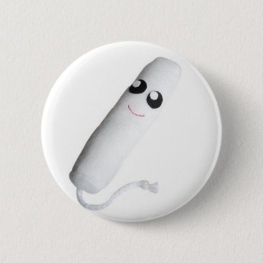 tampon knop ronde button 5,7 cm (Voorkant)