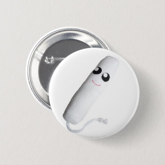 tampon knop ronde button 5,7 cm (Voorkant /achterkant)