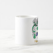 Tams Family Crest (wapenschild) Koffiemok (Center)