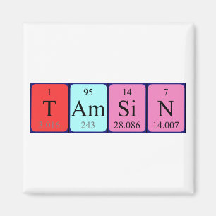 Tamsin periodieke lijstnaam magnet