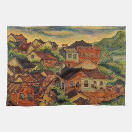 Tamsui & Chen Cheng-Po /Taiwan  kunst koken Theedoek