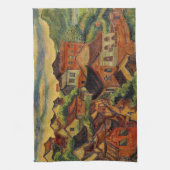 Tamsui & Chen Cheng-Po /Taiwan  kunst koken Theedoek (Verticaal)