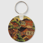 Tamsui & Chen Cheng-Po/Taiwan kunst Sleutelhanger (Voorkant)