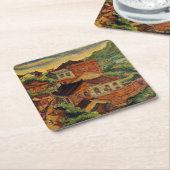 Tamsui & Chen Cheng-Po / Taiwan  kunstpartij Kartonnen Onderzetters (Schuin)