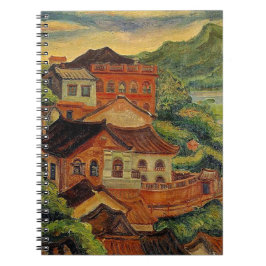 Tamsui en Chen Cheng-Po/Taiwan  art kantoor Notitieboek