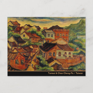 Tamsui en Chen Cheng-Po/Taiwan briefkaarten met fi