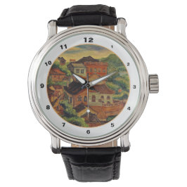 Tamsui en Chen Cheng-Po/Taiwan  mode kunst Horloge