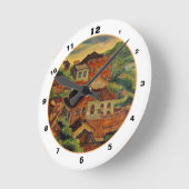 Tamsui en Chen Cheng-Po/Taiwan  mode kunst Ronde Klok (Hoek)