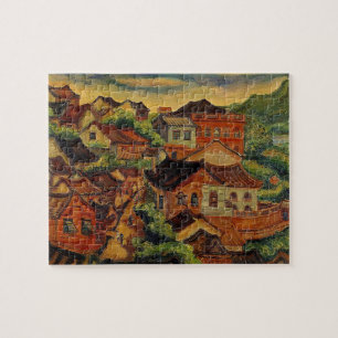 Tamsui en Chen Cheng-Po/Taiwanese  kunst Legpuzzel