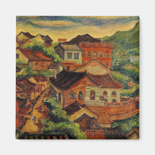 Tamsui en Chen Cheng-Po/Taiwanese  kunst Magneet
