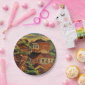 Tamsui en Chen Cheng-Po/Taiwanese  kunst Papieren Bordje (Feest)