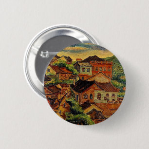 Tamsui en Chen Cheng-Po/Taiwanese kunst Ronde Button 5,7 Cm