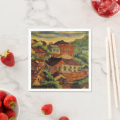 Tamsui en Chen Cheng-Po/Taiwanese kunst Servet (Insitu)