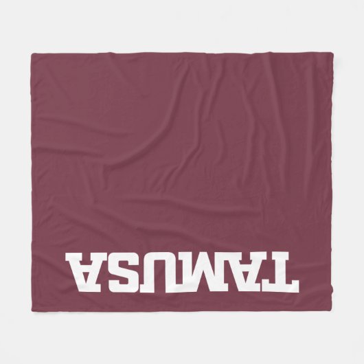 TAMUSA FLEECE DEKEN (Voorkant (Horizontaal))