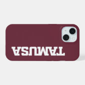 TAMUSA iPhone 15 CASE (Achterkant horizontaal)