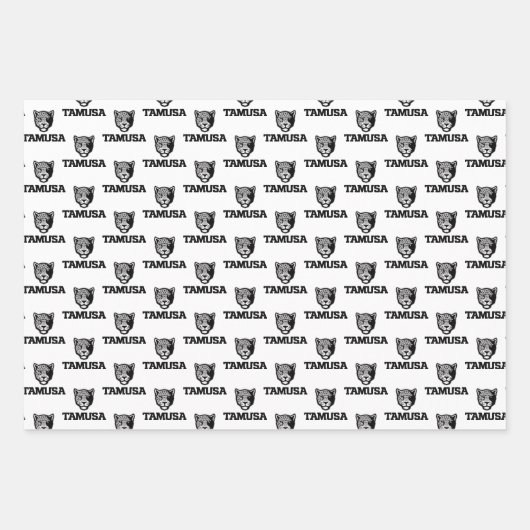TAMUSA Jaguars Inpakpapier Vel (Voorkant)