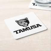 TAMUSA Jaguars Kartonnen Onderzetters (Schuin)