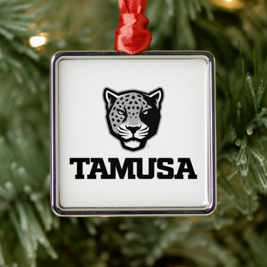 TAMUSA Jaguars Metalen Ornament (Boom)