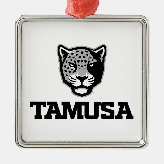TAMUSA Jaguars Metalen Ornament (Voorkant)