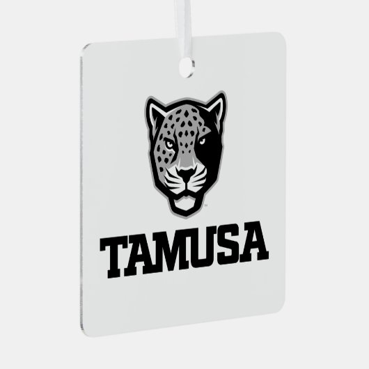 TAMUSA Jaguars Metalen Ornament (Voorkant Rechts)