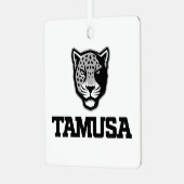 TAMUSA Jaguars Metalen Ornament (Voorkant links)
