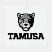 TAMUSA Jaguars Metalen Ornament (Voorkant)