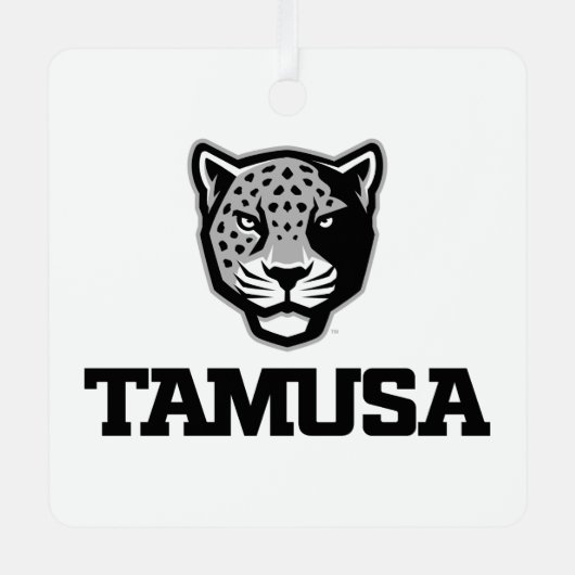 TAMUSA Jaguars Metalen Ornament (Voorkant)