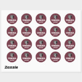 TAMUSA Jaguars Ronde Sticker (Vel)