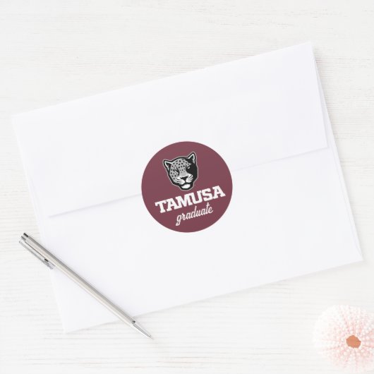TAMUSA Jaguars Ronde Sticker (Envelop)