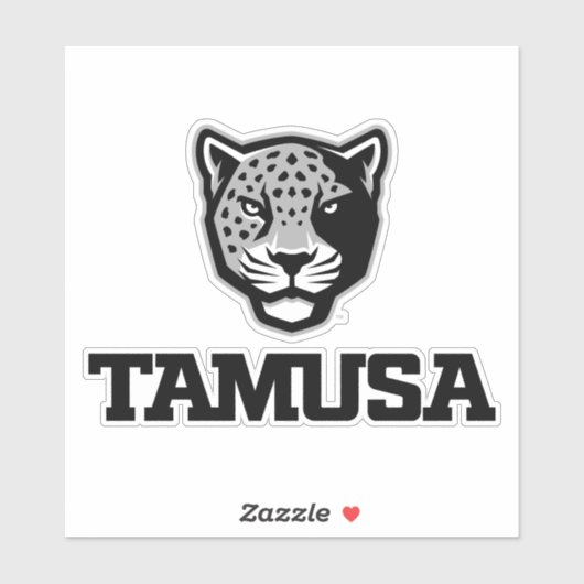 TAMUSA Jaguars Sticker (Vel)