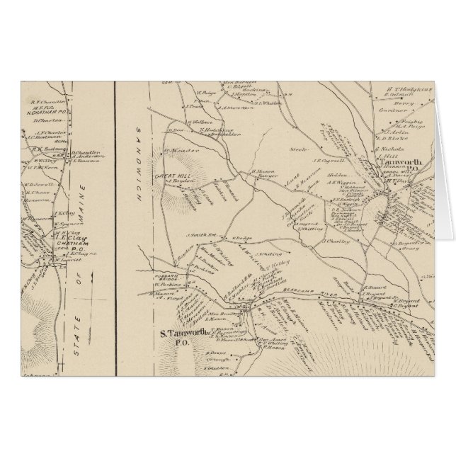Tamworth, Carroll Co. (Voorkant Horizontaal)