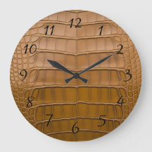 Tan Alligator Patroon Home Decor