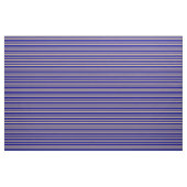 Tan and Dark Blue Pattern of Stripes Stof (Fat Quarter)
