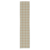 Tan and Wedgewood Blue Plaid