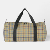 Tan and Wedgewood Blue Plaid Plunjezak (Achterkant)
