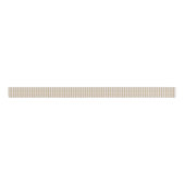 Tan and White Gingham Pattern Ribbon Grosgrain Lint (Voorkant)