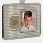 Tan Argyle, Religieuze Foto Verzilverd Omlijst Ornament (Rechts)