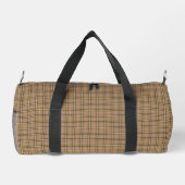 Tan Beige Plaid Retro Color Plunjezak (Achterkant)
