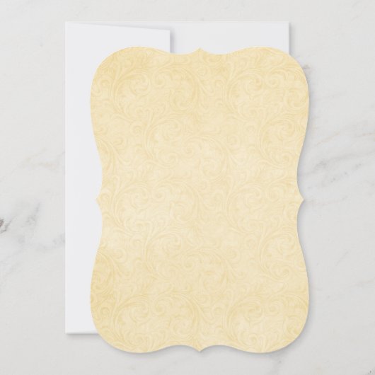 Tan Beige Rustic Sunflower Wedding Uitnodiging (Achterkant)