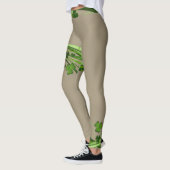 Tan Beige St Patrick's Day Leggings Patrick Pants (Links)