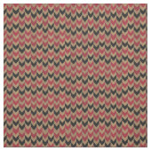 Tan, Black, Dark Red Burlap Textiel Arrow Stof (Swatch)