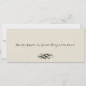 Tan Black Paris Eiffeltoren | Sweet 16 Verjaardag Kaart (Achterkant)