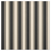 Tan & Black Striped/Lined Pattern Stof (Swatch)