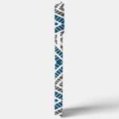 tan blauwe groene Afrikaanse Tribal Mud Cloth Case-Mate iPhone Case (Achterkant / Rechts)
