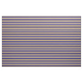 Tan, Blue, Mint Cream en Dark Goldenrod Pattern Stof (Yard (91,4 cm))