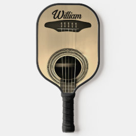 Tan Brown akoestische gitaar instrumentnaam Pickleball Paddle