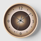 Tan/Brown Moon Effect Gedrukte Design  (Voorkant)