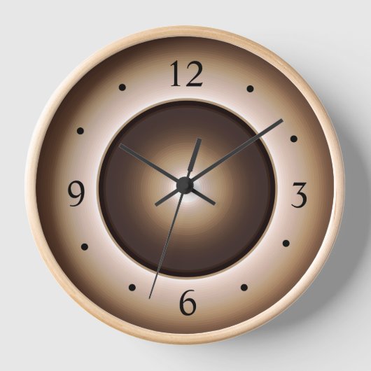 Tan/Brown Moon Effect Gedrukte Design  (Voorkant)