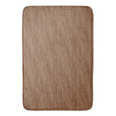 Tan Brown Natural Oak Wood Grain look Badmat (Voorkant Verticaal)