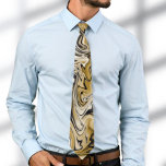 Tan Bruin Marmeren Swirl Patroon Stropdas<br><div class="desc">Elegant marmer,  wervelpatroon in bruin,  bruin,  zwart en wit. Deze stropdas in neutrale kleuren met een leuk abstract design is zeker te poppen met elke stijl. Een verfijnde look die kan worden gecombineerd met elk casual of formeel pak.</div>